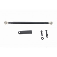 V-Twin 12 inch Billet Shifter Rod Kit Black 21-0854