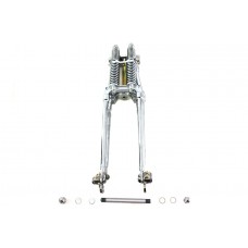 V-Twin 26 inch Tedd Narrow Spring Fork Assembly Chrome 49-3133