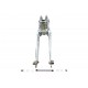V-Twin 28 inch Tedd Narrow Spring Fork Assembly Chrome 49-3134