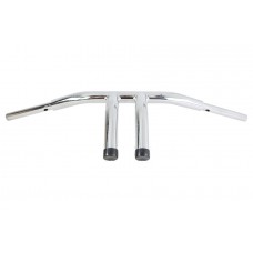 V-Twin 8 inch Fatster 'T' Handlebar without Indents 25-0643