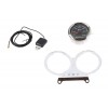 V-Twin 85mm GPS Speedometer and Tachometer Kit Chrome 39-0280