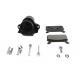 V-Twin Black Rear 1 Piston Caliper 23-3089 44076-86A