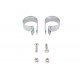 V-Twin Chrome 1-7/8 inch Exhaust Clamp Set 31-1647