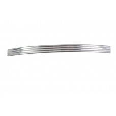 V-Twin Large Ribbed Emblem Trim Stainless Steel 38-1996