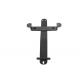 V-Twin Police Seat T Bracket Black 47-1765 52100006