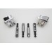 Motorshop Chrome Tappet Block Lifter Kit - 10-0687