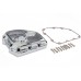V-Twin TC-88 Clarity Cam Cover Kit Chrome - 10-1332