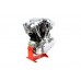Motorshop 80" Flatside Shovel Long Block with Chrome Rocker Box - 10-2080