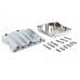 V-Twin TC-88 Finned Rocker Box Set - 11-1576
