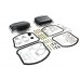 V-Twin Panhead Evolution Rocker Box Set Black - 11-1658