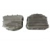 V-Twin Finned Panhead Valve Cover Set - 11-2575