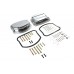 V-Twin Panhead Evolution Rocker Box Set Chrome - 11-2703