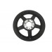 V-Twin 40354-07 Rear Drive Pulley 68 Tooth Black - 20-0744