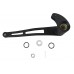 V-Twin 41600305 M8 Black Ops Brake Pedal Black - 23-1288