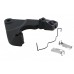 V-Twin 44207-87 Softail Rear Caliper Bracket Black - 23-1317