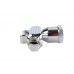 V-Twin Billet Rear Master Cylinder Chrome - 23-1660