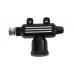 V-Twin Billet Rear Master Cylinder Black - 23-1661