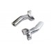 V-Twin Factory Sample Chrome 4" Riser Set - 25-0525
