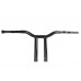 V-Twin 14" Combat Style Riser Handlebar Black - 25-1743