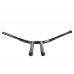 V-Twin 14" Combat Style Riser Handlebar Black - 25-1743