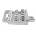 V-Twin Grate Passenger Footpeg Set Chrome - 27-1292