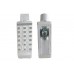V-Twin Zinc Passenger Footpeg Set - 27-2154