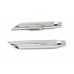 Wyatt Gatling 16-1/2" Baloney Slice Slip On Muffler Chrome - 30-0348