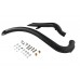 V-Twin Factory Sample Curved Radius Exhaust Header Set Black - 30-0719