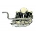 V-Twin 65454-59 Chrome XLCH Header Pipe - 30-1873