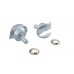 V-Twin Solo Seat Spring Mount Perch Set Zinc - 31-1797