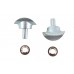 V-Twin Solo Seat Spring Mount Perch Set Zinc - 31-1797