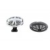 V-Twin 12 Volt Spring Horn with Black Face - 33-1830
