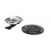 V-Twin 12 Volt Spring Horn with Black Face - 33-1830