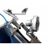 V-Twin Aluminum Retro Headlamp Polished - 33-1837