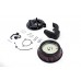V-Twin 29400355 Performance Round High Flow Air Cleaner Kit - 34-1870