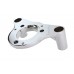 V-Twin Heavy Breather Air Cleaner Mount Bracket Chrome - 34-2129