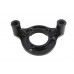 V-Twin Heavy Breather Air Cleaner Mount Bracket Black - 34-2136