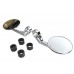 Wyatt Gatling Round Mirror Set Chrome - 34-2145