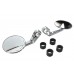 Wyatt Gatling Round Mirror Set Chrome - 34-2145