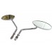 Wyatt Gatling Oval Mirror Set Chrome - 34-2146