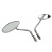 Wyatt Gatling Oval Mirror Set Chrome - 34-2146