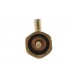 V-Twin OKO 22mm Rotary 90° Petcock Brass - 35-2482