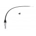 V-Twin 37200433A Upper 34" Clutch Cable Black - 36-1458
