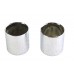 V-Twin 48220-10 Large Magnetic Docking Points Cover Set Chrome - 37-1154