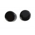 V-Twin 48223-10 Large Magnetic Docking Points Cover Set Gloss Black - 37-1155