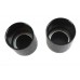 V-Twin 48223-10 Large Magnetic Docking Points Cover Set Gloss Black - 37-1155