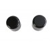 V-Twin 48225-10 Small Magnetic Docking Points Cover Set Gloss Black - 37-1157