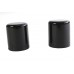 V-Twin 48225-10 Small Magnetic Docking Points Cover Set Gloss Black - 37-1157