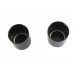 V-Twin 48225-10 Small Magnetic Docking Points Cover Set Gloss Black - 37-1157