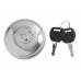 V-Twin Locking Bung Gas Cap Chrome - 38-1736